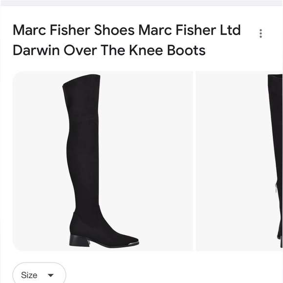 Marc Fisher Shoes Marc Fisher Ltd Over The Knee Boots Poshmark